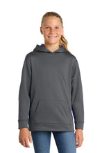 Sport-Tek?? Youth Sport-Wick?? Fleece Colorblock Hooded Pullover.  YST235