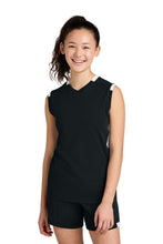 Sport-Tek?? Youth Club Sleeveless V-Neck YST441