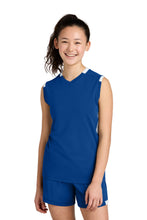 Sport-Tek?? Youth Club Sleeveless V-Neck YST441