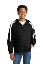 Sport-Tek?? Youth Fleece-Lined Colorblock Jacket. YST81