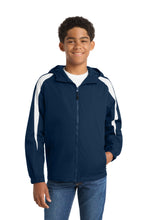 Sport-Tek?? Youth Fleece-Lined Colorblock Jacket. YST81