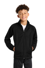 Sport-Tek?? Youth Tricot Track Jacket. YST90