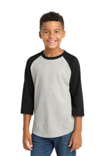 Sport-Tek?? Youth Colorblock Raglan Jersey.  YT200