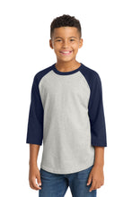 Sport-Tek?? Youth Colorblock Raglan Jersey.  YT200