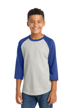 Sport-Tek?? Youth Colorblock Raglan Jersey.  YT200
