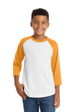Sport-Tek?? Youth Colorblock Raglan Jersey.  YT200
