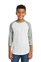Sport-Tek?? Youth Colorblock Raglan Jersey.  YT200