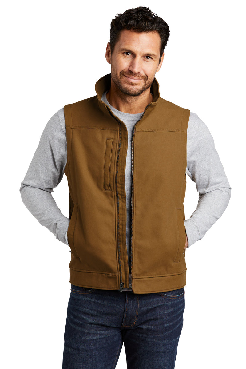 CornerStone® Duck Bonded Soft Shell Vest CSV60 – Apparel by HAAS Printing